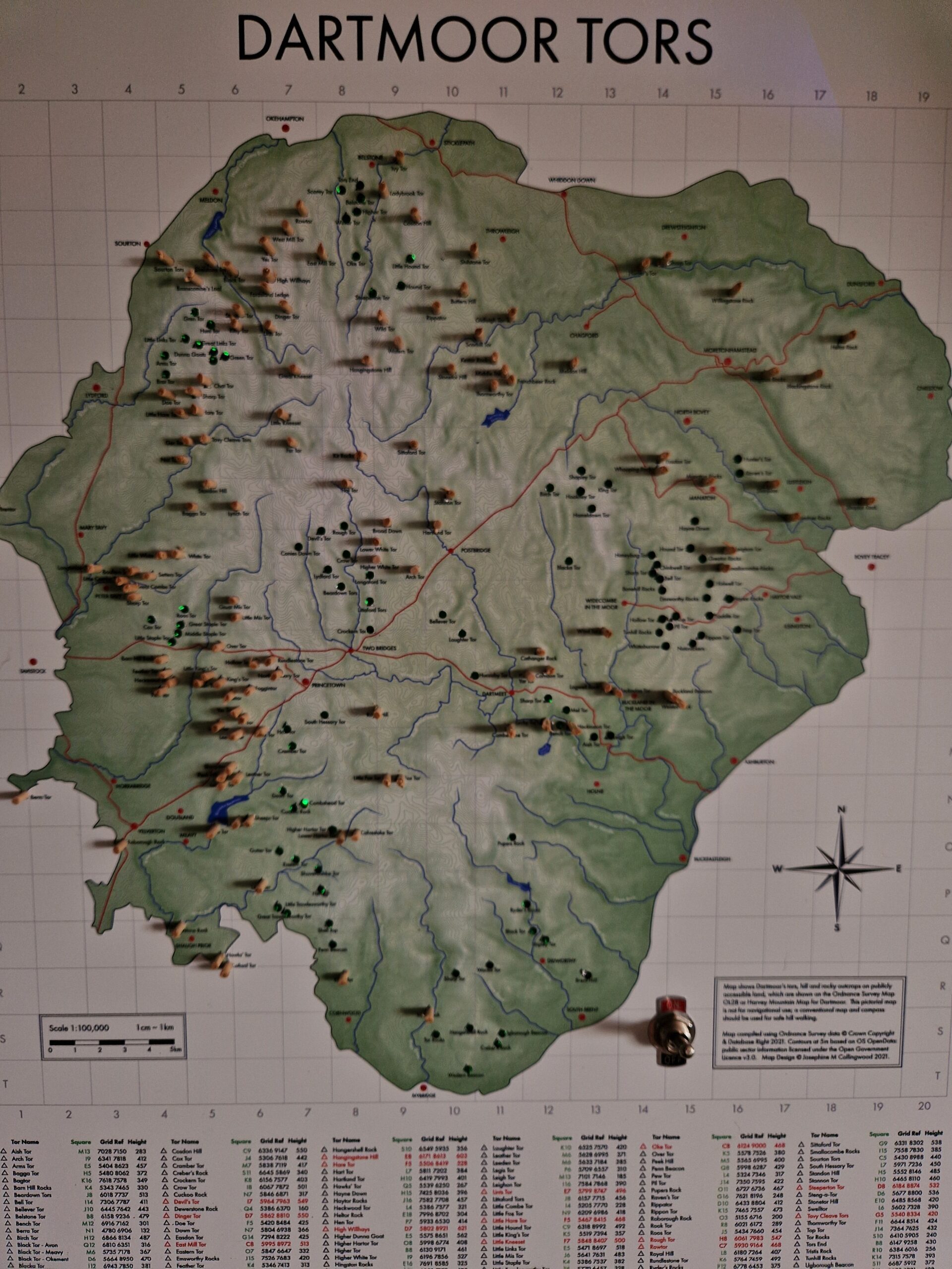 T002 – Dartmoor interactive map